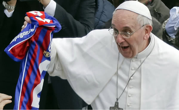 Las 10 frases futboleras del Papa