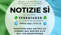 Attivi i servizi Whatsapp e Telegram: "Una notizia al giorno"