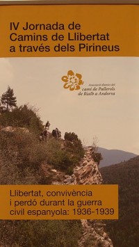 Cartel de la IV Jornada Caminos de Libertad, celebrada el pasado día 13 en la Seu de Urgell.