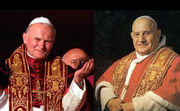 Dos Papas santos, dos santos marianos