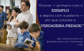 Uma pedagogia da fé na família