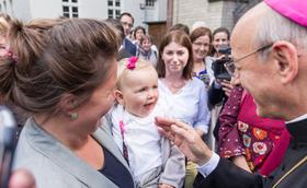 The Prelate, in Germany: "Let us strive to be instruments of unity"