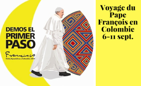 Voyage apostolique du Pape François en Colombie