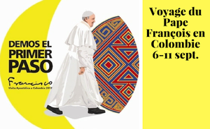 Voyage apostolique du Pape François en Colombie