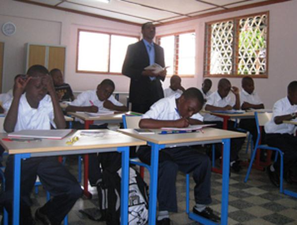 Escolas no Congo