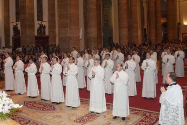 Ordination of deacons, "a great manifestation of faith"