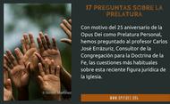 17 preguntas sobre la Prelatura
