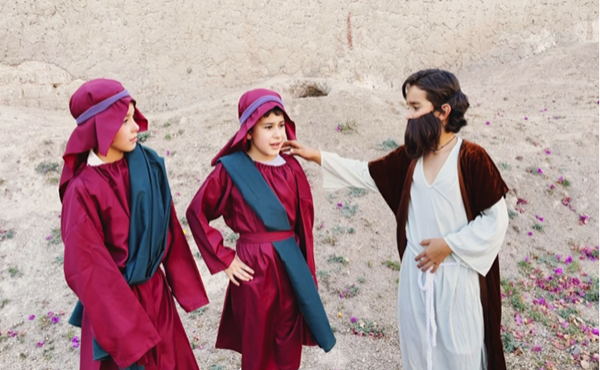 La Pasión de Jesús contada por los niños