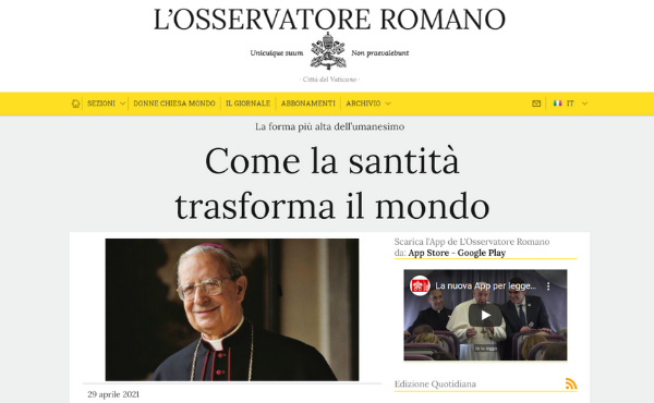 Cómo la santidad transforma el mundo