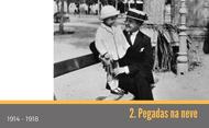 2. Pegadas na neve