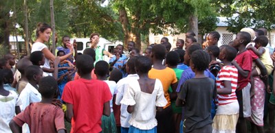 Al final del día solíamos dedicar un rato a jugar con los niños.
