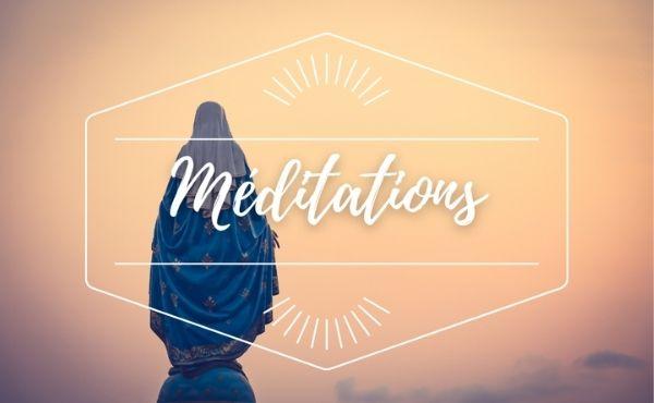Méditation : 1er janvier, Sainte Marie, Mère de Dieu
