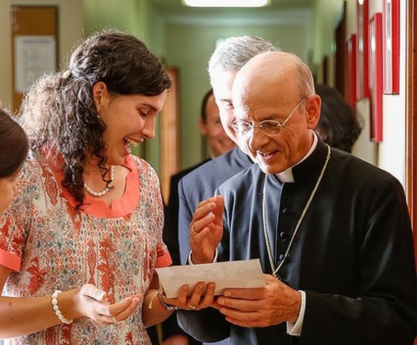 Com as primeiras mulheres do Opus Dei de Portugal