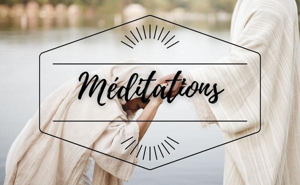 Méditation : 8 janvier