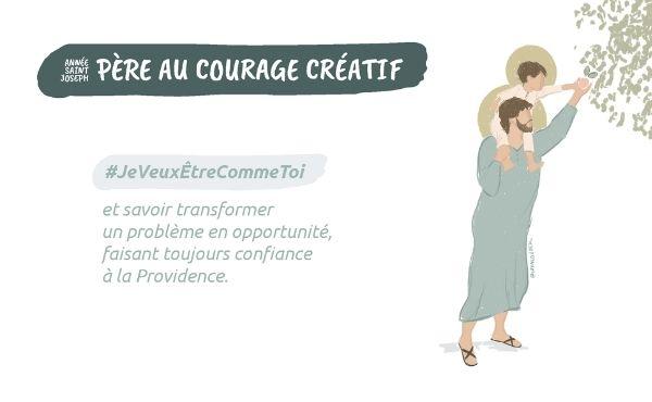 "Père au courage créatif"