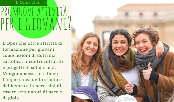 Opus Dei - L’Opus Dei promuove attività per i giovani?