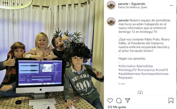 La familia que retransmitió la crisis de la COVID desde su cuarto de estar