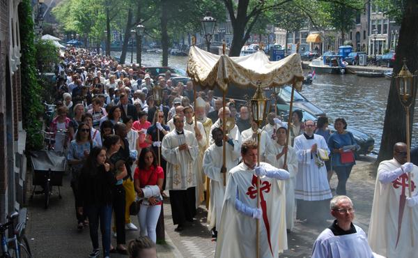 Sacramentsprocessie Amsterdam 2017
