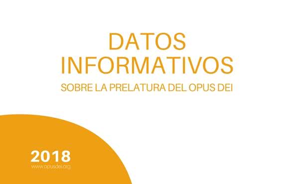 Datos Informativos sobre el Opus Dei en España (2018)