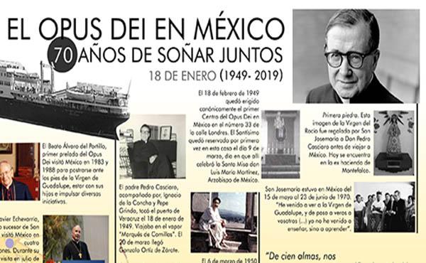 El Opus Dei en México: 70 años de soñar juntos