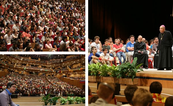 Opus Dei - Encuentros con el Prelado en la Jornada Mundial de la Juventud