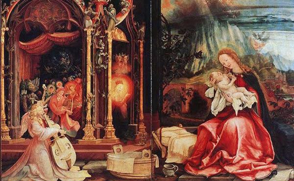 Christus die door zijn nederigheid overwint