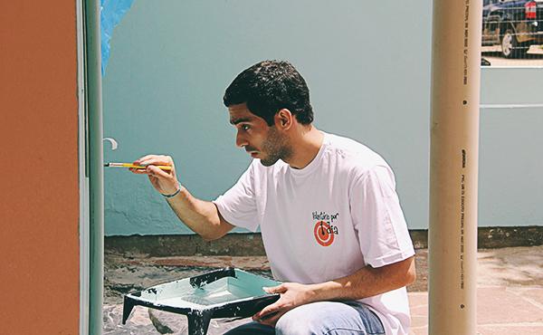 Voluntário por um dia