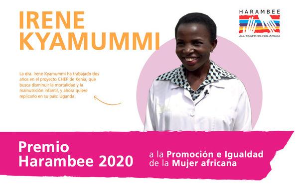 Desayuno informativo con la doctora Irene Kyamummi, Premio Harambee 2020 a la Promoción e Igualdad de la Mujer Africana
