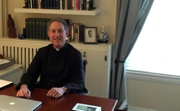 Fr. Joseph Muzquiz: "He works fast"