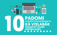 10 padomi labam mācību gada sākumam