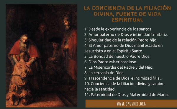 La filiación divina: fuente de vida espiritual