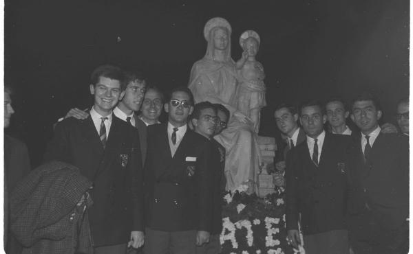 50 años de la bendición de la Virgen del campus de la Universidad de Navarra