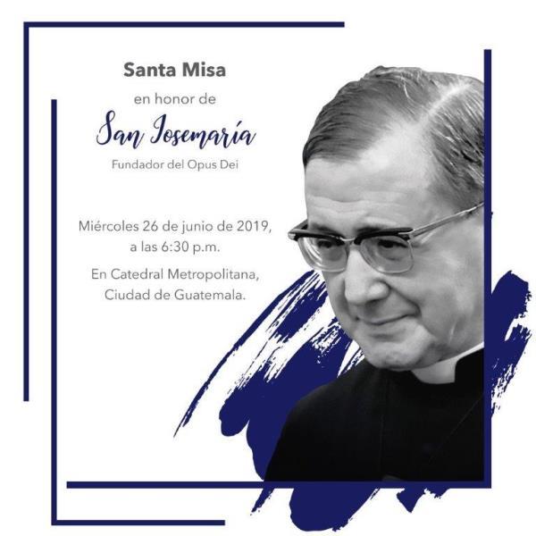 Misas de san Josemaría en Guatemala