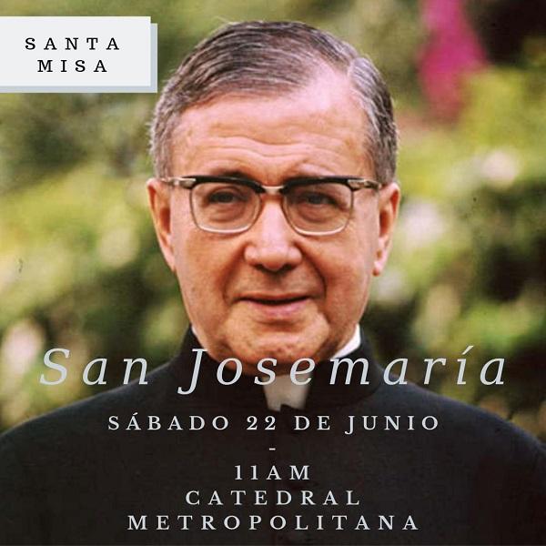 Misas en la fiesta de San Josemaría (2019): Costa Rica, Nicaragua y Panamá