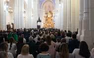 Multitudinario funeral por Xavi Prats y Teresa Nebot