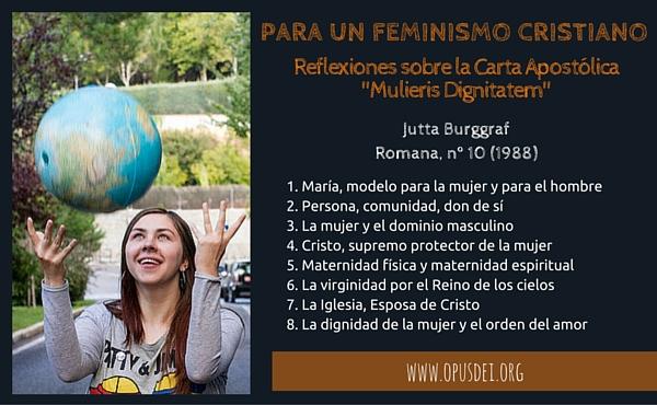 Para un feminismo cristiano: reflexiones sobre la Carta Apostólica "Mulieris Dignitatem"