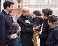 «Podemos “tocar” Jesus vivo em todas as ocasiões da existência quotidiana»