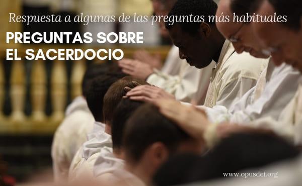 Preguntas sobre el sacerdocio