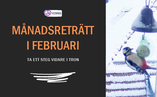 Månadsreträtt februari #Hemifrån