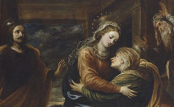 A Visitação da Nossa Senhora a sua prima Santa Isabel