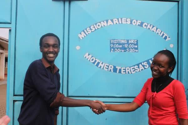 St. Valentine's celebration with the disabled of Mother Teresa