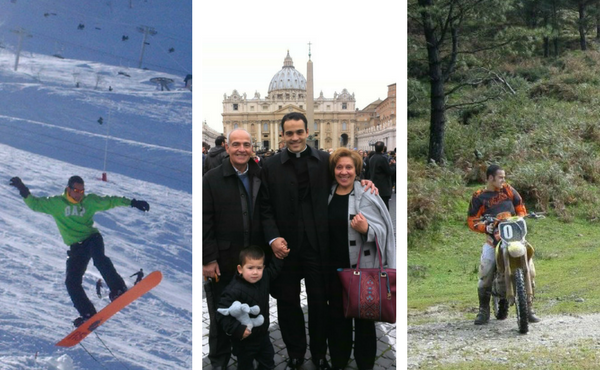 Il sacerdozio: pugilato, triathlon e molto kitesurf