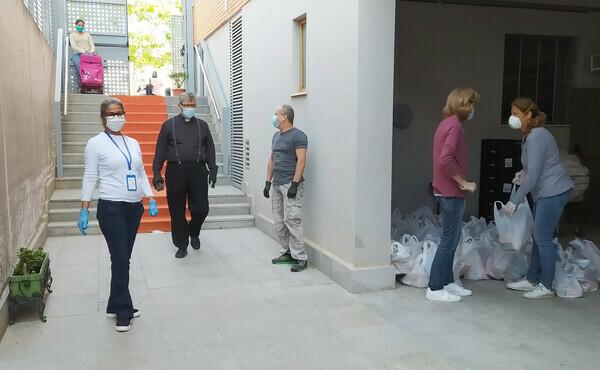Migrantes solidarios durante la pandemia