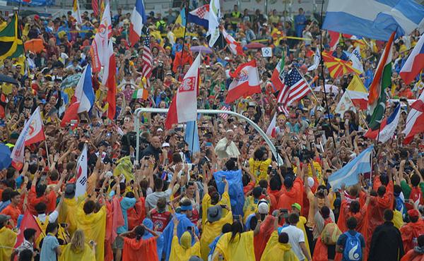 Cerimônia de boas-vindas: "A misericórdia tem sempre um rosto jovem"