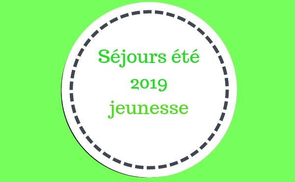 Séjours de juin et d’été 2019 pour les jeunes