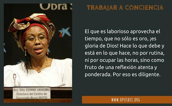 Trabajar a conciencia