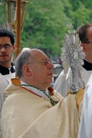 Sacramentsprocessie in Amsterdam