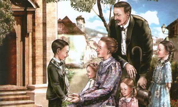 Saint Josemaria's First Holy Communion