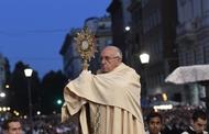 Angelus Address on Feast of Corpus Christi
