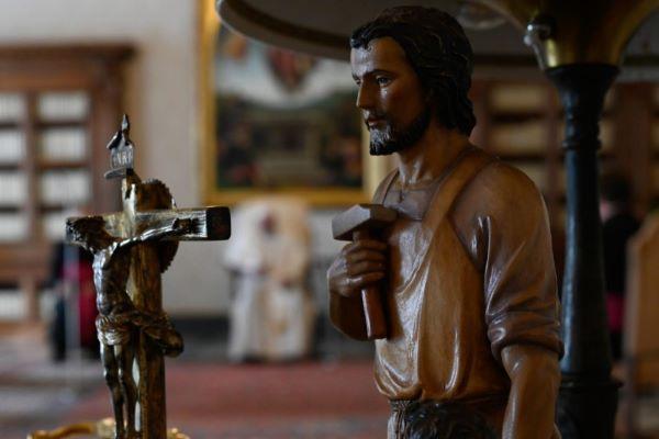 "Mary is present in these days of the pandemic"